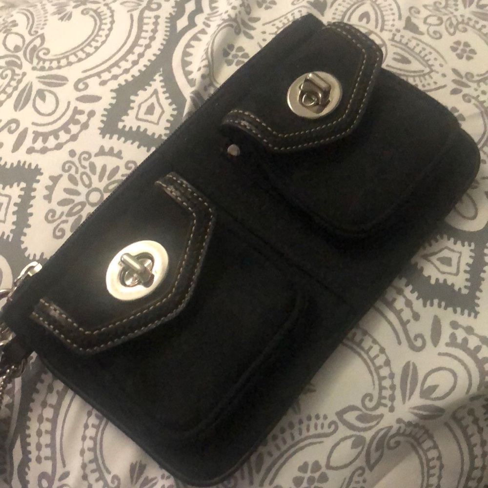 Authentic COACH WRISTLET(BLACK)